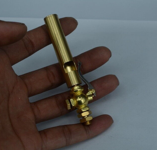 Brass bell whistle - brass,