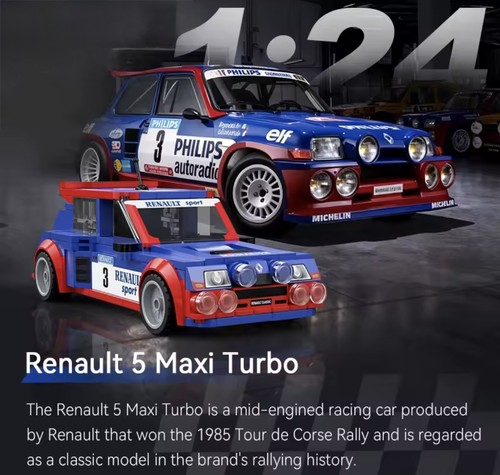 Renault maxi turbo - 1:24, 5