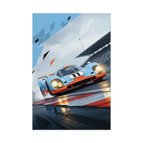 Porsche 917k poster - porsche, –