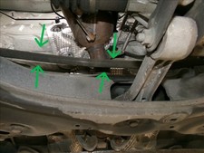 front stabilizing bar 108906