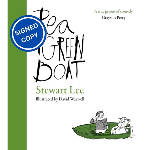 Signed book pea green - signed, boat