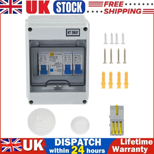Mains consumer unit way - mains, 5-way