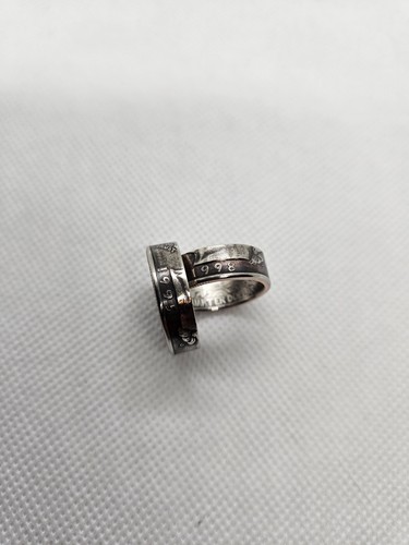 Quarter dollar coin rings men - dollar,