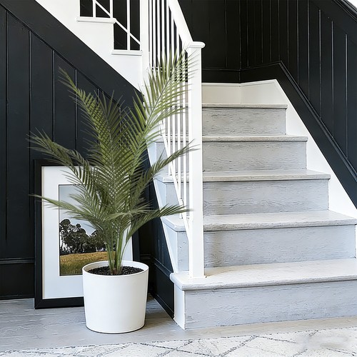 120cm tall faux areca palm - 120cm,