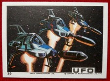 UFO - Card #39 - Interceptors Armed & Ready - Mint Condition - Anglo 1970