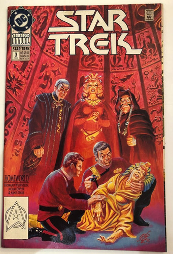 Star trek annual vf - (1989),