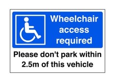 Wheelchair access required