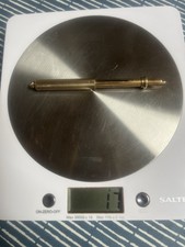 Rare Sampson Mordon 1800s  9ct Gold Combination Dipping Pen & Propelling Pencil.