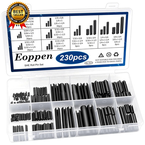 230pcs sae roll pin assortment - sae,