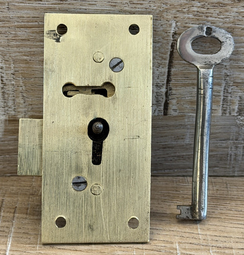 Vintage lever brass - 2,