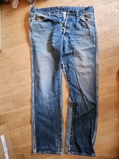 EVISU  Jeans 34 W x 34 L  Blue Denim Genuine .