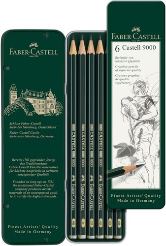 Faber castell 9000 - faber-castell,