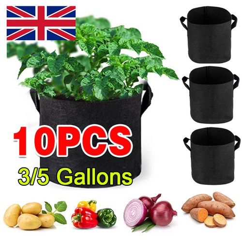 Pack fabric grow pots - pack, of