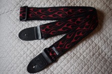 Dunlop "Red Flame" Guitar Strap