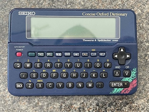 Seiko er6000 oxford dictionary - er6000,