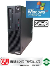 Windows XP Pro 32bit Dual Core 3.2GHZ 4GB 500GB 9 Pin Com Lenovo ThinkCentre M70