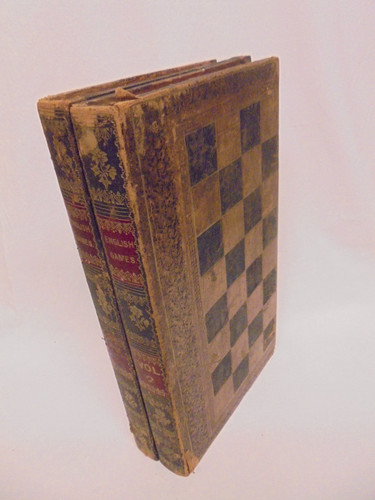 Vintage english games box - games,