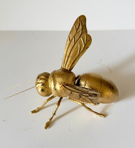 Gold bee decoration home - decoration,