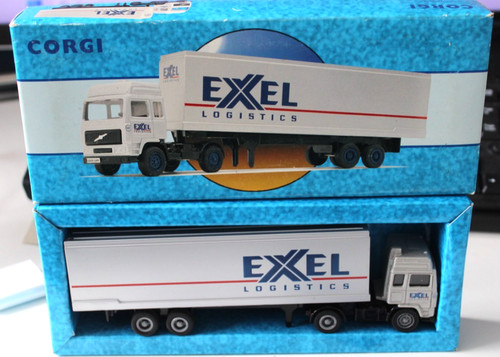 Corgi exel logistics - corgi, container