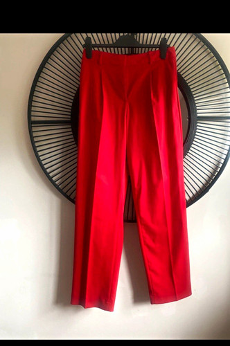 Zara women red - red, pants