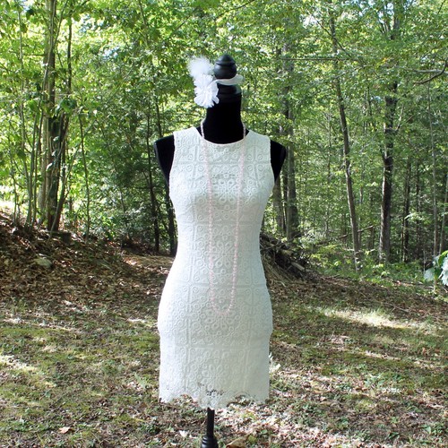 1920s flapper dress upcyled - 1920s,