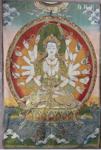 Tibetan nepal silk buddhist - nepal,