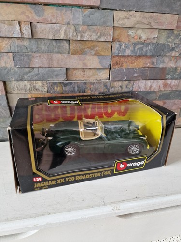 Burago jaguar 120 roadster - burago,