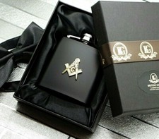 FREEMASON Hip Flask Luxury