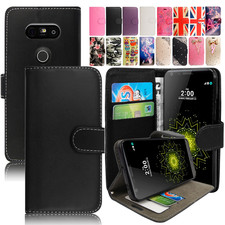 Leather Flip Wallet Case for LG G4c G5 G6 G7 ThinQ Stand Card Slot Phone Cover