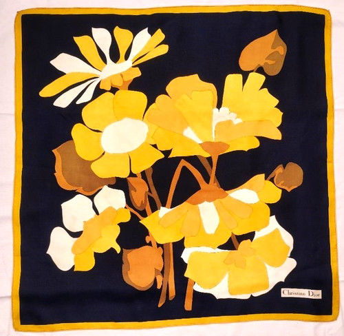 Vintage christian dior silk - christian,