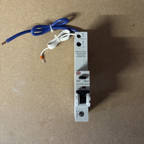 40a wylex type - wylex, nhxsbs1b40