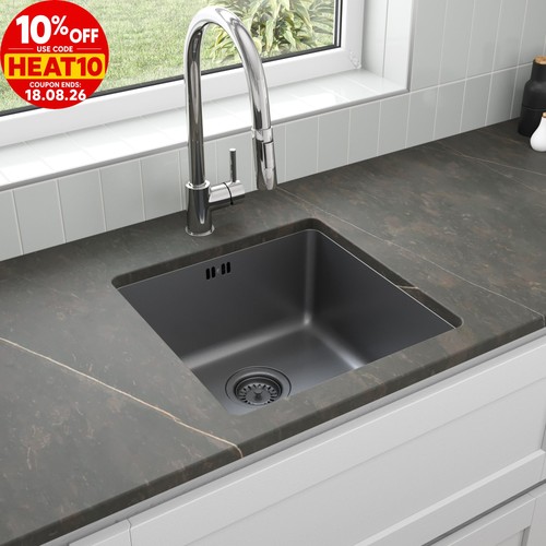 Black kitchen sink undermount - kitchen,
