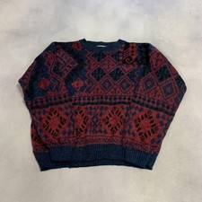 Vintage Abstract Knitted