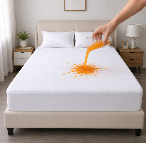 Waterproof mattress protector - mattress,