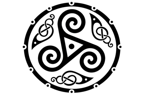 Triskele decal pagan - pagan, celtic