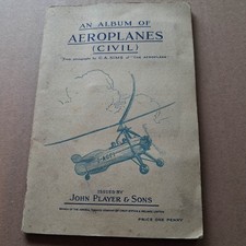 Vintage Cigarette cards Album