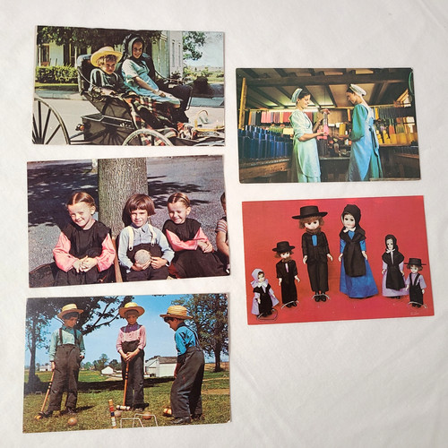 Postcards amish community - postcards,