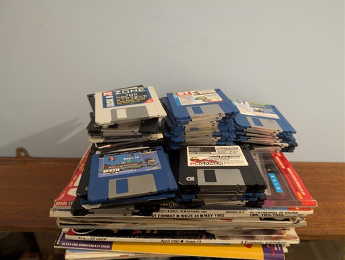 Vintage atari games - st, pc