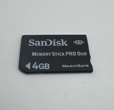 4GB Sandisk MEMORY STICK PRO