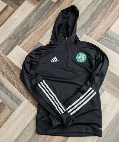 Adidas celtic black hooded - adidas,
