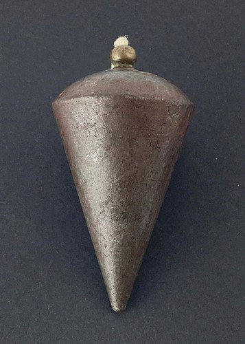 Antique iron plumb bob - antique,