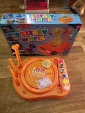 Children's Toy Pottery Wheel By Hobby World  Need New Clay
