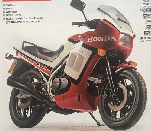 Honda vf500 pages of - honda, 4