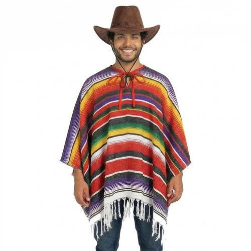 Deluxe poncho costume - deluxe, with
