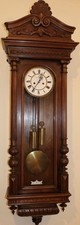 19th   Century German Vienna Wall Clock Regulator Lenzkirch 