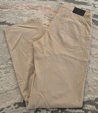 GANT Jason Normal Waist Regular Fit Mens Beige Cotton Chino Trousers W32 L32