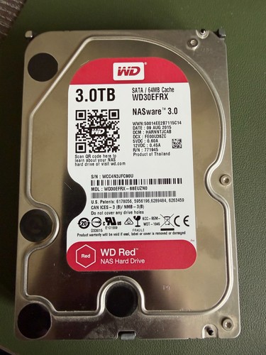 Red 3tb sata - wd, iii