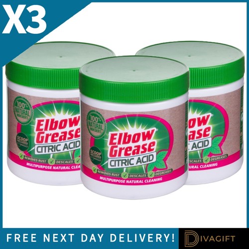 Elbow grease citric acid - elbow,