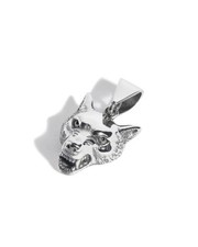 The Great Frog 925 Silver Small Wolf Pendant