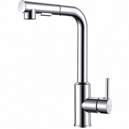 Chrome kitchen mixer tap pull - mixer,